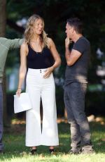 GWYNETH PALTROW on the Set of Aavengers 4 in Fayetteville 08/22/2017