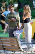 GWYNETH PALTROW on the Set of Aavengers 4 in Fayetteville 08/22/2017