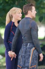 GWYNETH PALTROW on the Set of Avengers 4 in Fayetteville 08/22/2017