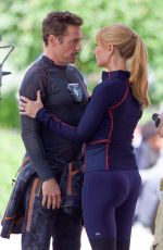 GWYNETH PALTROW on the Set of Avengers 4 in Fayetteville 08/22/2017