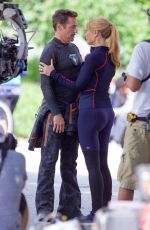 GWYNETH PALTROW on the Set of Avengers 4 in Fayetteville 08/22/2017