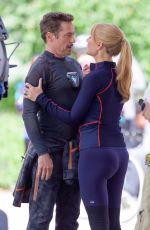 GWYNETH PALTROW on the Set of Avengers 4 in Fayetteville 08/22/2017