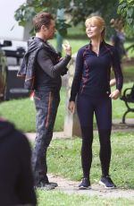 GWYNETH PALTROW on the Set of Avengers 4 in Fayetteville 08/22/2017