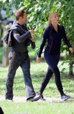 GWYNETH PALTROW on the Set of Avengers 4 in Fayetteville 08/22/2017