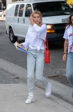 HAILEY BALDWIN Arrives at Zoe Conference Church Event in Los Angeles 08/06/2017