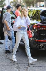 HAILEY BALDWIN Arrives at Zoe Conference Church Event in Los Angeles 08/06/2017