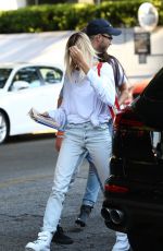 HAILEY BALDWIN Arrives at Zoe Conference Church Event in Los Angeles 08/06/2017