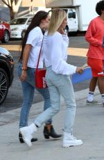 HAILEY BALDWIN Arrives at Zoe Conference Church Event in Los Angeles 08/06/2017