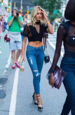 HAILEY BALDWIN at 2017 Victoria’s Secret Fashion Show Casting in New York 08/21/2017