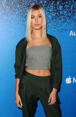 HAILEY BALDWIN at Carpool Karaoke Series Launch in Los Angeles 08/07/2017