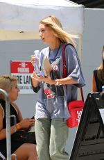 HAILEY BALDWIN at Zoe Church Conference at Wiltern in Los Angeles 08/05/2017