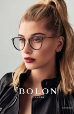 HAILEY BALDWIN for Bolon Eyewear, August 2017