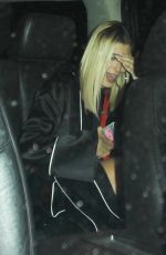 HAILEY BALDWIN Leaves Peppermint Nightclub in West Hollywood 08/06/2017