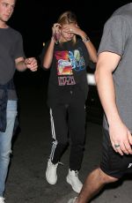 HAILEY BALDWIN Out and About in Los Angeles 08/30/2017