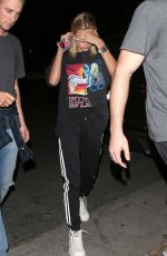 HAILEY BALDWIN Out and About in Los Angeles 08/30/2017