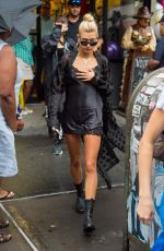 HAILEY BALDWIN Out and About in New York 08/02/2017