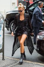 HAILEY BALDWIN Out and About in New York 08/02/2017