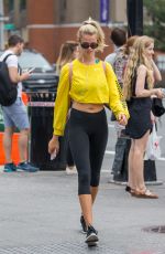 HAILEY CLAUSON Heading to a Gym in New York 08/19/2017