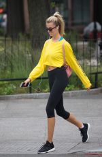 HAILEY CLAUSON Heading to a Gym in New York 08/19/2017