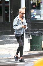 HAILEY CLAUSON Out and About in New York 08/09/2017