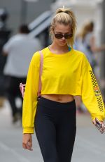 HAILEY CLAUSON Out and About in New York 08/14/2017