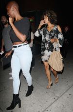HALLE BERRY Leaves Largo at Coronet Music and Comedy Club in Los Angeles 08/10/2017