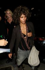 HALLE BERRY Night Out in Los Angeles 08/16/2017