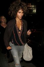 HALLE BERRY Night Out in Los Angeles 08/16/2017