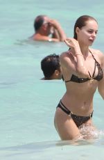 HANNA IVANOVA in Bikini at a Beach in Miami 08/02/2017