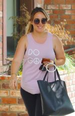 HAYLIE DUFF Heading to a Gym in Studio City 08/16/2017