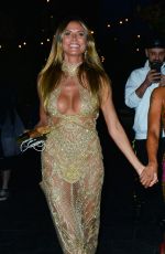 HEIDI KLUM and MELANIE BROWN at Beauty & Essex VMA After-party in Hollywood 08/27/2017