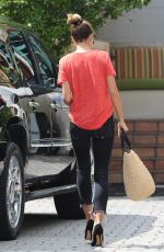 HEIDI KLUM Arrives at a Studio in Hollywood 08/24/2017