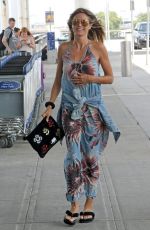 HEIDI KLUM at JFK Airport in New York 08/21/2017