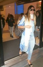 HEIDI KLUM at Los Angeles International Airport 08/13/2017