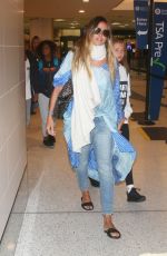 HEIDI KLUM at Los Angeles International Airport 08/13/2017
