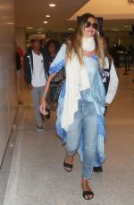 HEIDI KLUM at Los Angeles International Airport 08/13/2017