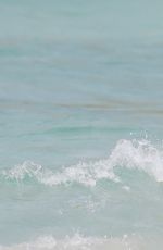 HEIDI KLUM in Bikini at a Beach in Caribbean 08/08/2017