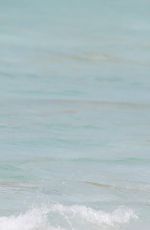 HEIDI KLUM in Bikini at a Beach in Caribbean 08/08/2017