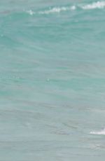 HEIDI KLUM in Bikini at a Beach in Caribbean 08/08/2017
