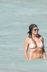 HEIDI KLUM in Bikini at a Beach in Caribbean 08/08/2017