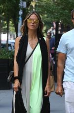 HEIDI KLUM Out for Lunch in New York 08/20/2017