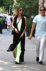 HEIDI KLUM Out for Lunch in New York 08/20/2017