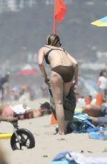 HELEN HUNT in Bikini at a Beach in Santa Monica 08/16/2017