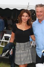 HILARIA BALDWIN at East Hampton Authors Night Event 08/12/2017