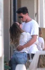 HILARY DUFF and Her Boyfriend Ely Sandvik Kissing Out in Los Angeles 08/20/2017