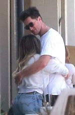 HILARY DUFF and Her Boyfriend Ely Sandvik Kissing Out in Los Angeles 08/20/2017