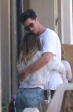 HILARY DUFF and Her Boyfriend Ely Sandvik Kissing Out in Los Angeles 08/20/2017