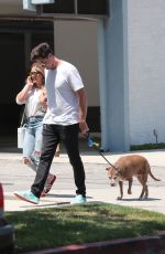 HILARY DUFF and Her Boyfriend Ely Sandvik Kissing Out in Los Angeles 08/20/2017