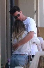 HILARY DUFF and Her Boyfriend Ely Sandvik Kissing Out in Los Angeles 08/20/2017