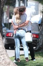 HILARY DUFF and Her Boyfriend Ely Sandvik Kissing Out in Los Angeles 08/20/2017